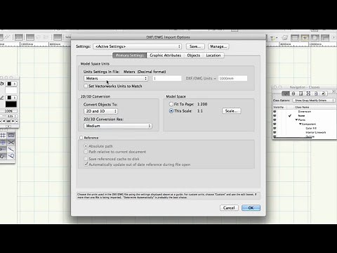 Vectorworks 2017 - Site Design - Import DWG