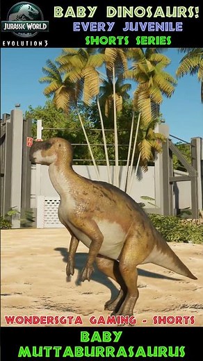 Baby Muttaburrasaurus - Juvenile Dinosaur Series - JWE3 Showcase