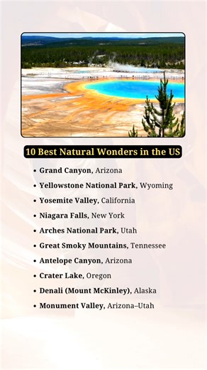10 Best Natural Wonders in the US | Incredible Facts