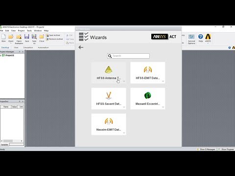 How To Run HFSS Antenna Toolkit 2020
