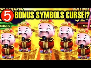 ★5 BONUS SYMBOLS TRIGGER!!★ CURSED!? DANCING FOO GOLD STACKS 88 Slot Machine Bonus Win (Aristocrat)