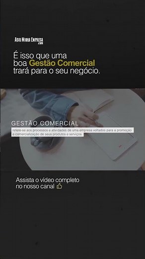 O que Faz Gestão Comercial (Como Funciona)