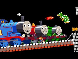 THOMAS AND FRIENDS take on BOWSER! #1
