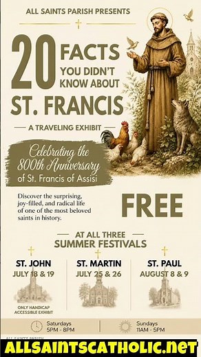 How Much Do You Really Know About St. Francis? | FREE Exhibit