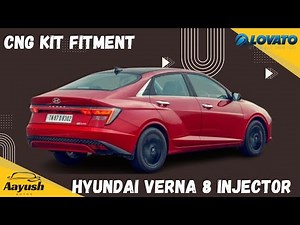 "Hyundai Verna CNG Kit Fitting | 8-Injector Sequential CNG Installation | Full Step-by-Step Guide"