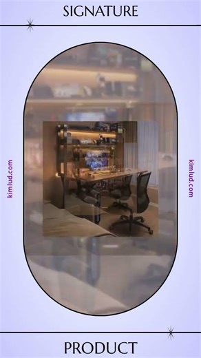 Nordic Desktop Computer Desks for Student Gaming Tables Bookshelf Integrated Creative Office Furn...