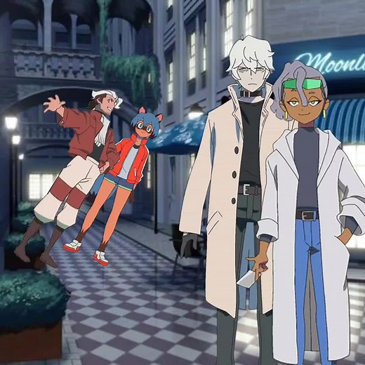 BNA | Michiru x Shirou | Anime Dublado e Personagens - Multifandom