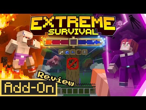 Minecraft but EXTREME! ⚡ | Extreme Survival Add-On Showcase