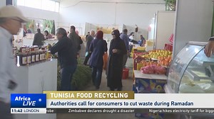 Officials say the staggering amount of food waste generation during Ramadan urgently demands an effective strategy for its minimisation and sustainable consumption. According to the president of the Tunisian Organisation for Consumer Information, up to 14 percent of food is wasted between harvest and sale with more being wasted during the Muslim holy month. | CGTN Africa | Facebook