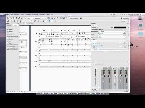 MuseScore-Tipps: Taktzahlen verschieben und Achtelnotenfähnchen