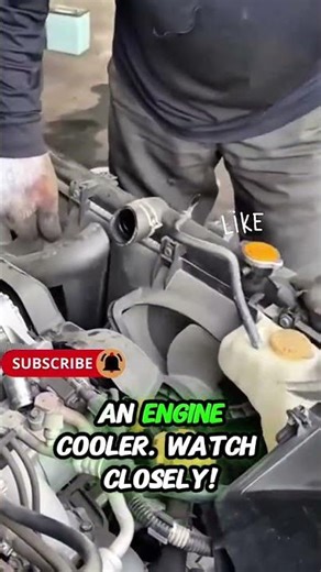 Fast Engine Cooler Removal | Mechanic Tip