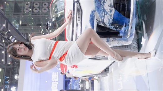 2025深圳十月車展 車模08 #小思佳 Beautyleg Racing Model