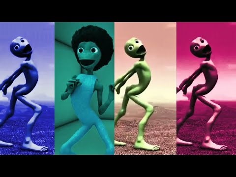 These Color Aliens Love to Dance 😂👽
