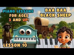Baa, Baa, Black Sheep: Easy Piano Tutorial! 🌟🎹