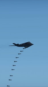 Stealth Nighthawk drops a perfect, single file bomb string! | Tanzia Akter