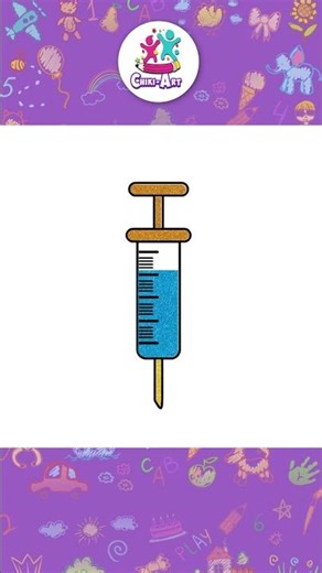 Injection Drawing For Kids #shorts #howtodraw