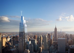 New York's Future Second Tallest Tower Breaks Ground