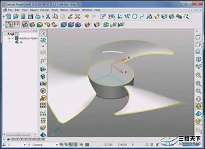 PowerShape教程4__DELCAM叶轮逆向工程_三维天下