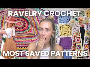 Top 10 FREE Most Popular Crochet Patterns Everyone Has Saved on Ravelry