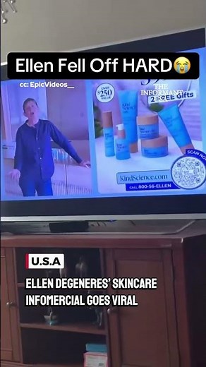 Ellen DeGeneres’ Skincare Infomercial Goes Viral 📺🧴