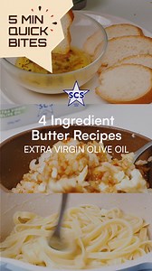 141K views · 153 reactions | Looking to switch things up? Dive into our quick, easy, and flavourful 4-ingredient butter recipes featuring SCS Extra Virgin Olive Oil Spreadable Butter!  #SCS #SCSDairyMY #SCSButter #ButterIsBetter #premiumbutter #goodness #SCSDoubleChurn | SCS Dairy MY | Facebook