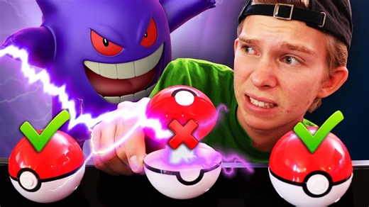 DON'T Open the Wrong Pokeball!(MYSTERY POKEMON ATTACKS IRL)