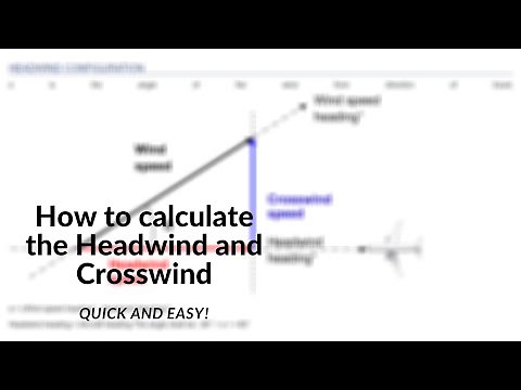 Cross and Headwind Calculation + Chart!