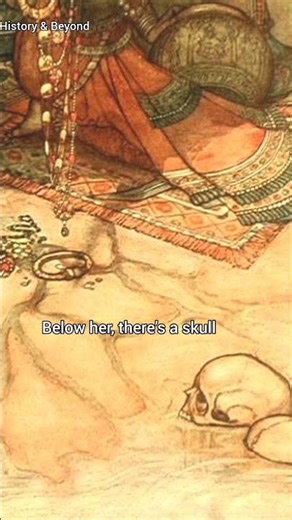 “She Offers Gold… But Holds Death 💀 | Calcutta 1909”#art #history #britishindia #shorts