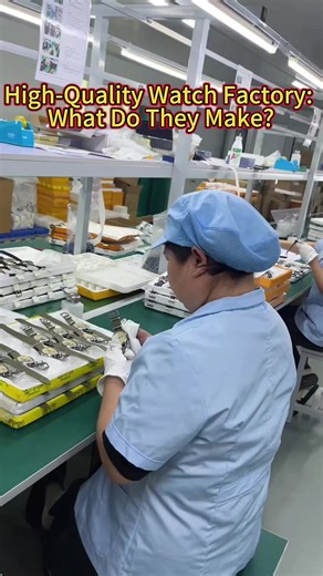 We’re a factory that cares about every detail. Custom design, expert R&D, and rigorous QC mean your watches leave our factory 100% quality-approved. #watchfactory #watch #menswatches #customwatch