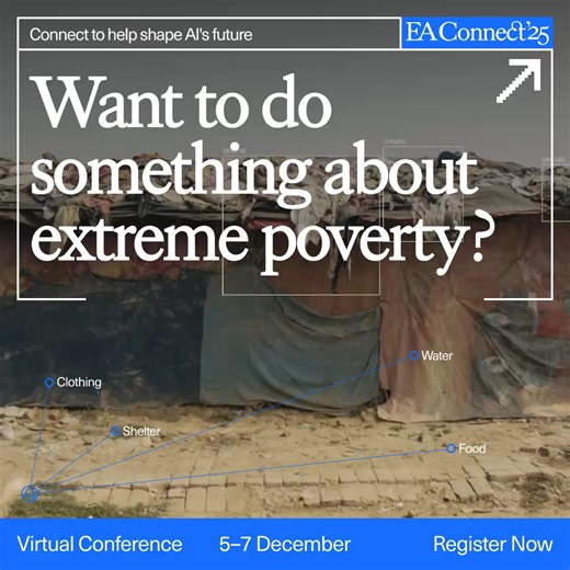 EA Connect brings together experts and innovators using evidence to identify what actually works, from malaria prevention to direct cash transfers. Join strategy sessions, connect with researchers and funders, and meet people building solutions that could improve millions of lives. December 5-7 | Virtual | Free | Effective Altruism