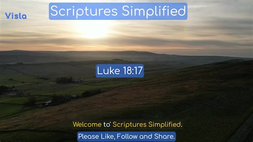 Scriptures Simplified Discover short, insightful videos that make Bible verses easier to understand and show how they connect to your daily life and spiritual growth. #SpiritualGrowth #ChristianLiving #Awakening #Christ
