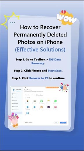 Recover Permanently Deleted Photos From iPhone — Complete Recovery Guide