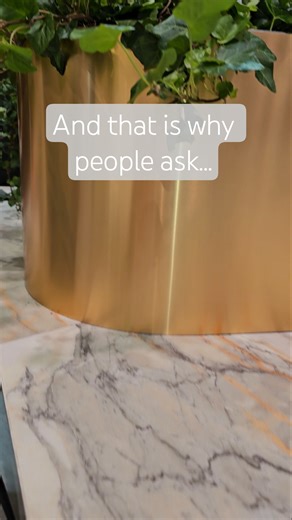 Is Porcelain Just a Print? 🧐 Checking the Edge of Infinity Surfaces Hermitage #Shorts