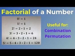 How to Find Factorials Fast: Simple Steps Explained / How to find a Factorial of a Number