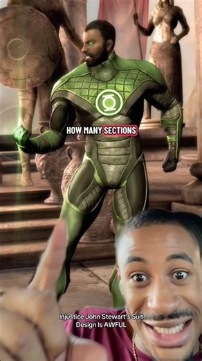 Injustice John Stewart’s Suit Design Is AWFUL