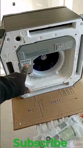 "NEW HVAC DUCTLESS MINI SPLIT CASSETTE BY PIONEER!" #YES #hvac #hvaclife #minisplit #pioneer