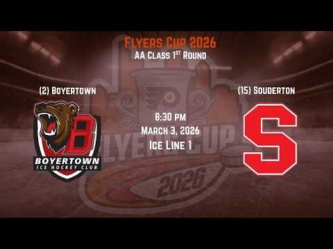 Class AA 1st Round: #2 Boyertown vs. #15 Souderton - 3-3-26