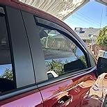 in-Channel Window Rain Guards Fit for Subaru Forester 2019 2020 2021 2022 2023 2024 Extra Durable Window Visors Window Deflectors Vent Visors Vent Shades Car Accessories-4 pcs 2-Q17