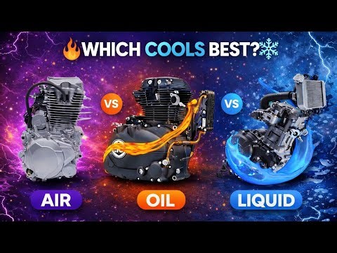 Air Cooled vs Oil Cooled vs Liquid Cooled Engines | The Ultimate Engine Cooling Battle
