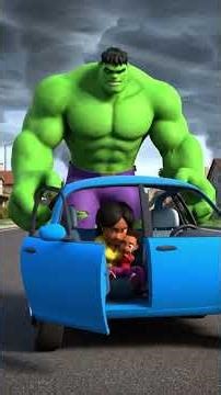 Hulk Saves a Small Town from Tornado#TornadoHero #HulkSavesTown