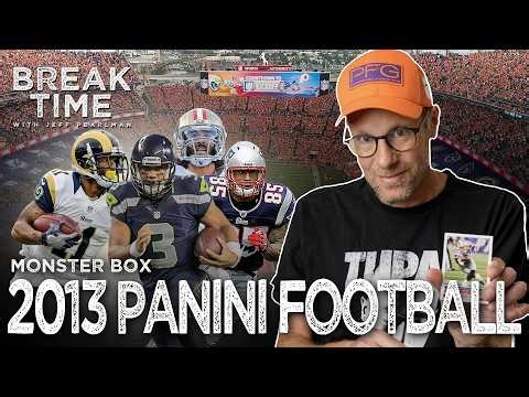 2013 PANINI MONSTER BOX | Russell Wilson rookie pull PLUS a former Patriots to Prison Tight End ..