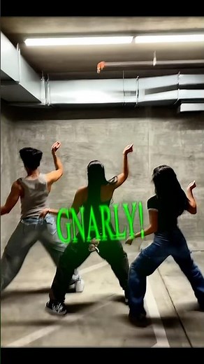 THIS DANCE TREND IS SOO GNARLY 💚🔥 @katseyeworld