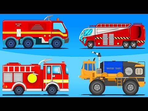 Fire Truck | Formation And Uses | Cartoon Videos For Children by Kids Channel