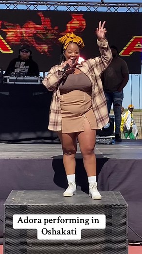 Adora Performing in Oshakati: Namibian Artist Trending Video