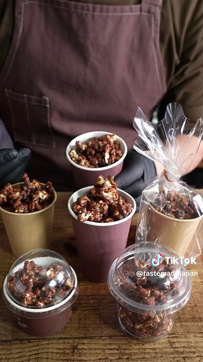 飛ぶ美味しさ🤯❤️究極のキャラメルチョコポップコーン🍿@Chocolate Cacao チョコレートカカオ #チョコレートカカオ #バレンタイン #chocolate #キャラメルポップコーン #asmr #tiktokfood #tiktokレシピ #テイストメイド #japanesefood #valentine2024