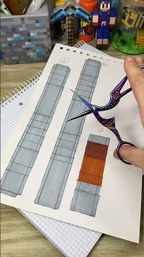 How to make a movable Minecraft potion out of paper 🧪 | Easy tutorials for difficult people