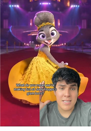 Jud y Hopps Glambot: Zootopia 2 Fan Creations