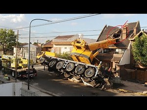 TOP 20 Dangerous Heavy Equipment Operator Fails - Idiots Crane, Truck & Dozer FAILS Compilation