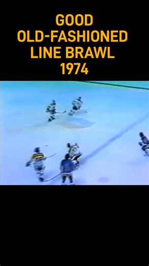 Historical Sports Goon on Instagram: "Flashback to 1974, when The St. Louis Blues and The Boston Bruins got into a good old-fashioned line brawl. The Bruins would win the game 7-4. Don't forget to follow Historical Sports Goon for more retro content. #nhl #nhlhockey #stanleycup #reels"