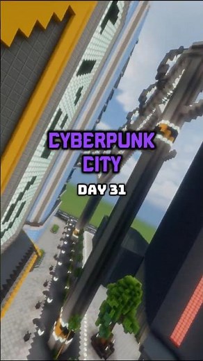 Futuristic building | Minecraft timelapse #31 #minecraft #scifi #cyberpunk #building